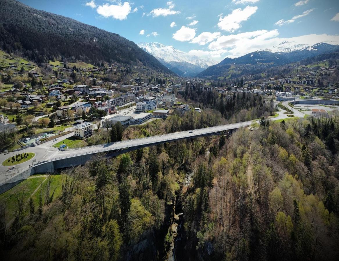 Apartmán Castel De Roches Saint-Gervais-les-Bains Exteriér fotografie